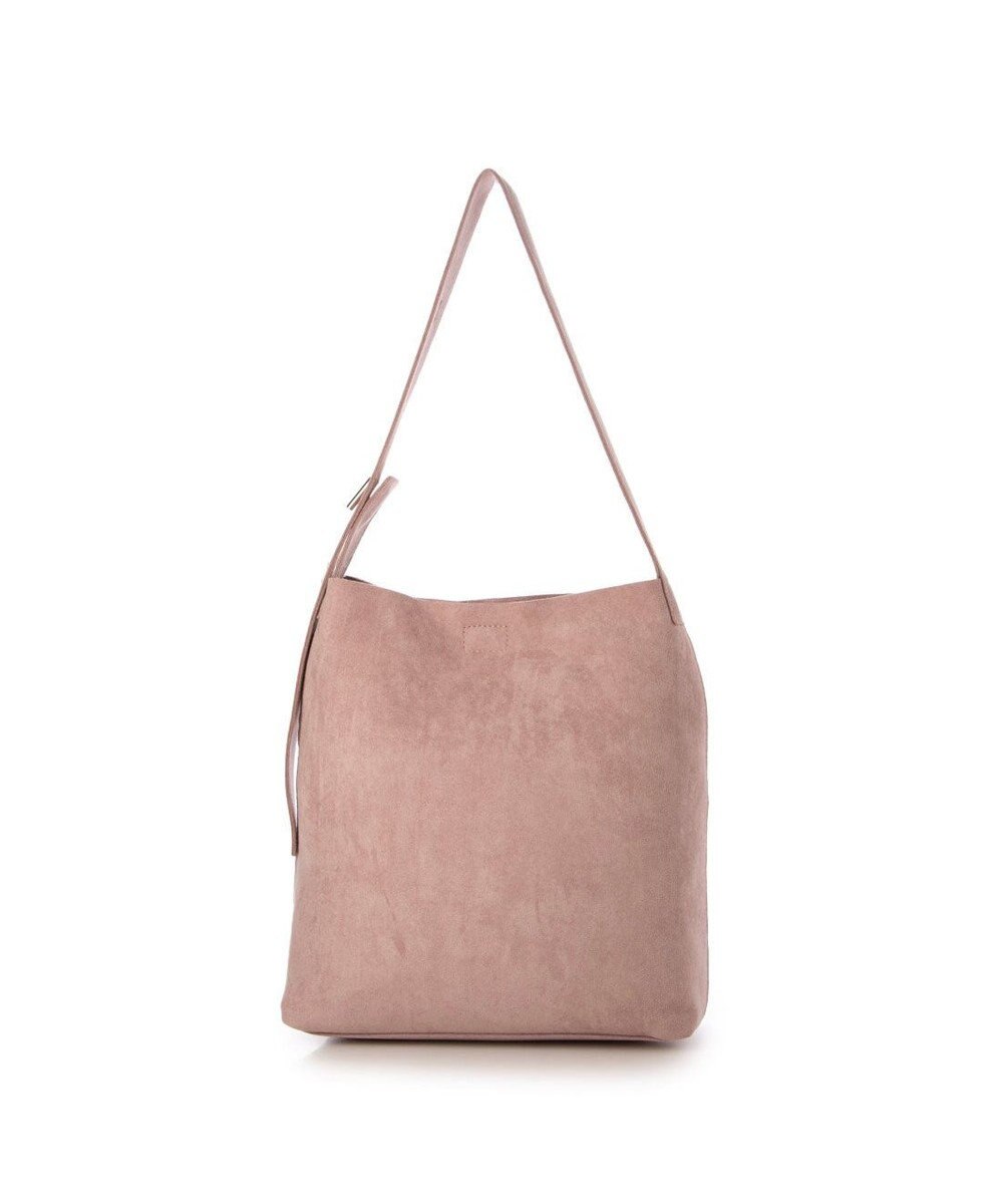 UNBILLION カシュカシュ cachecache / フェイクスエードホーボーバッグ 