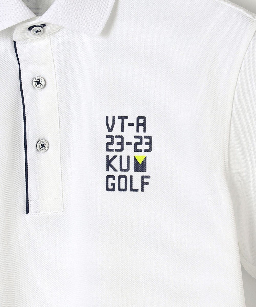 23区GOLF 【MEN】【吸水速乾/UVケア】エイトロックカノコ 半袖ポロシャツ 