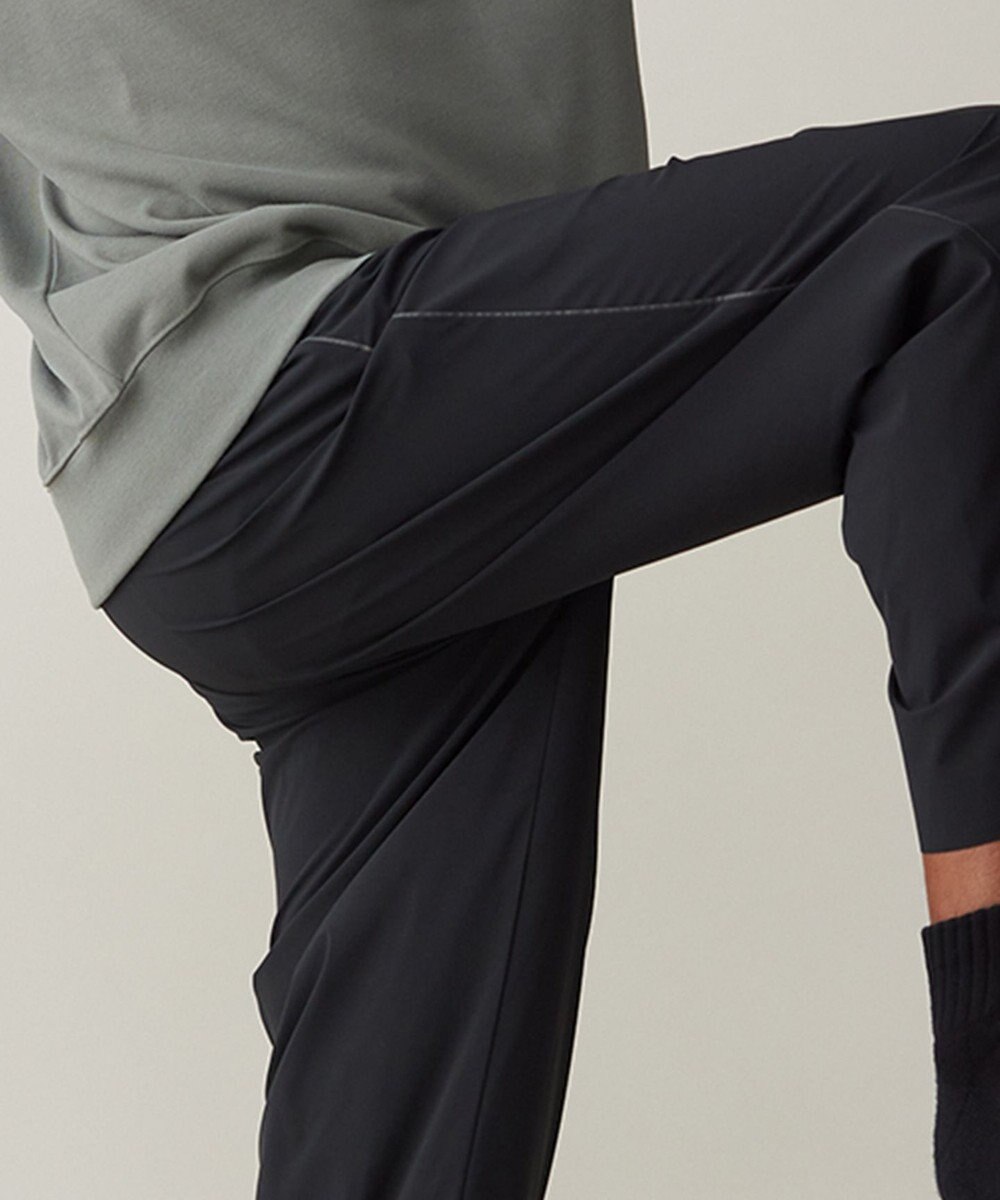 UNFILO MENS ライト ハイストレッチムーブ イージーギャザーパンツ [24年春夏商品] 