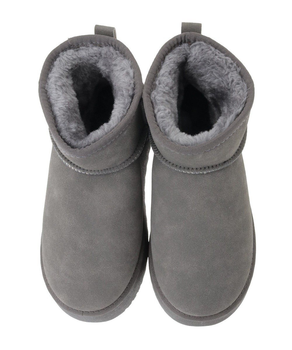 Green Parks ・ｍｉｎｉａ　フェイクムートンショートブーツ 