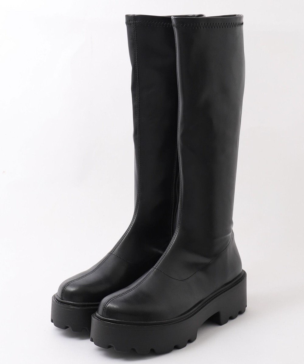 WEGO プレーンロングブーツ 