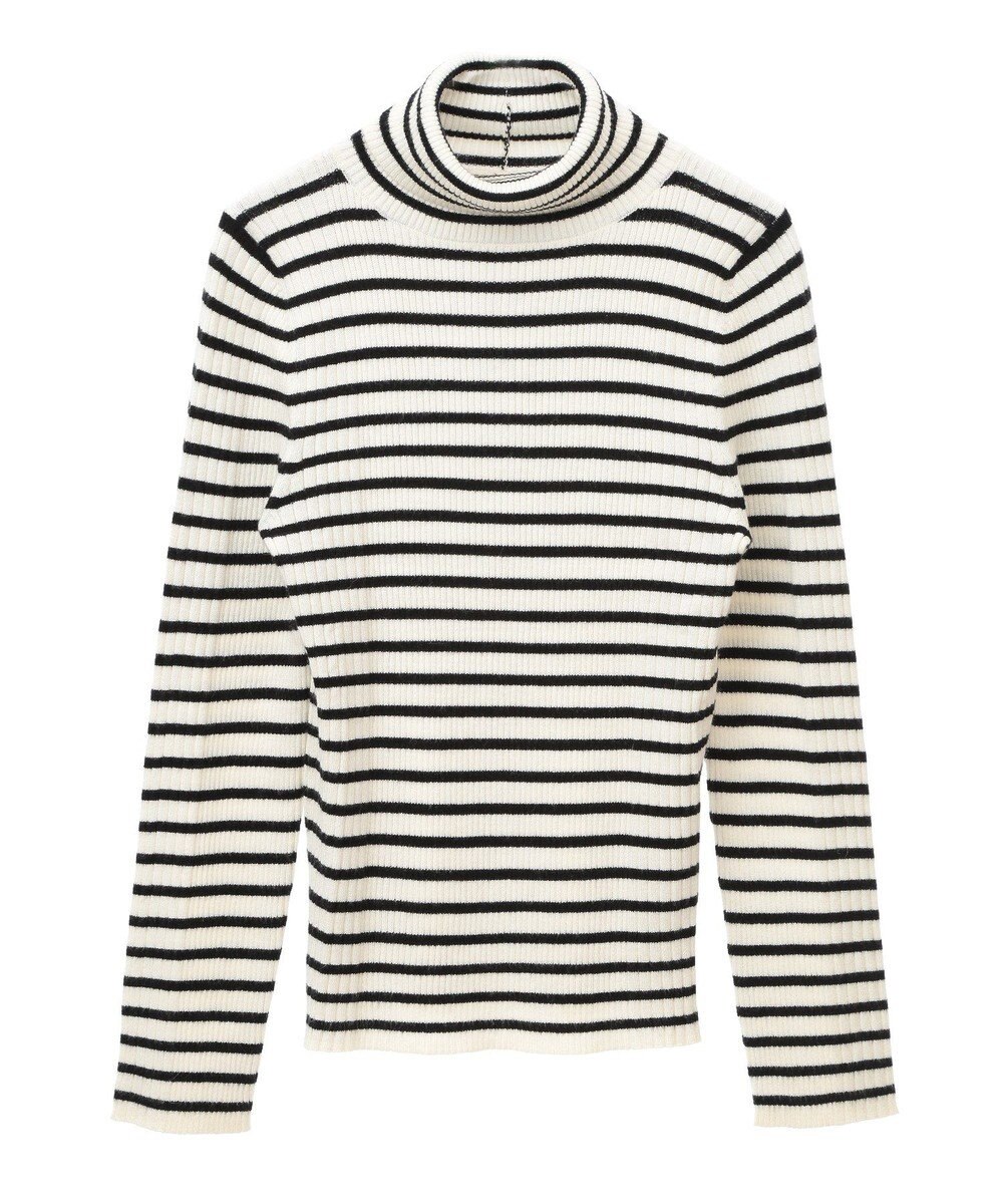 earth music&ecology やわらかタッチタートルネックニットプルオーバー 