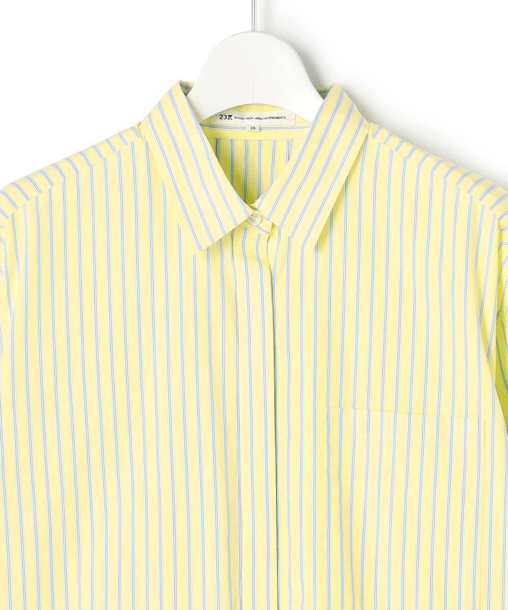 23区 【先行予約】CANCLINI シャーティング ルーズフィットシャツ 