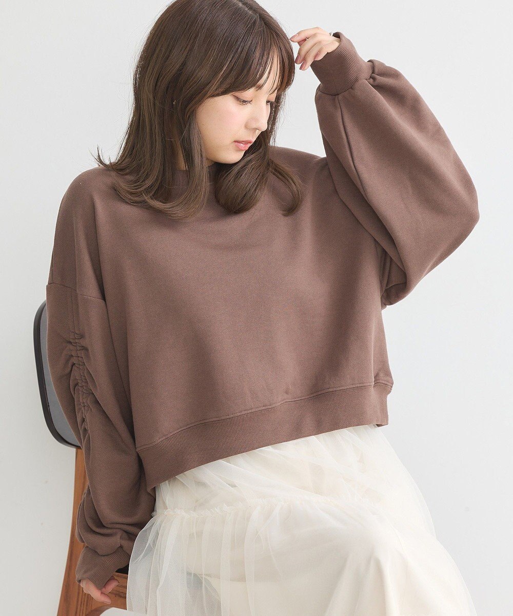 earth music&ecology ドロストスリーブスウェット 