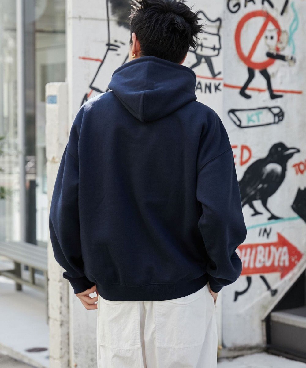 WEGO ワッペンロゴパーカー 