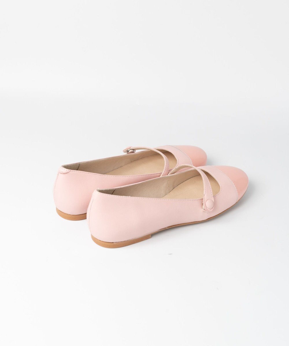 BONTRE 【BONTRE/ボントレ】コンビストラップパンプス/40051-US 