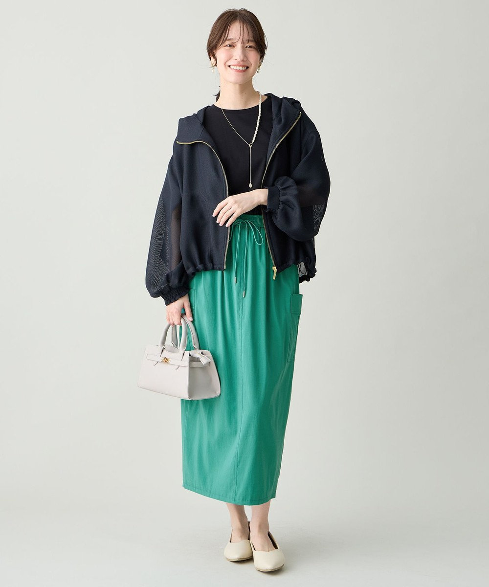 ANY L メッシュブルゾン 