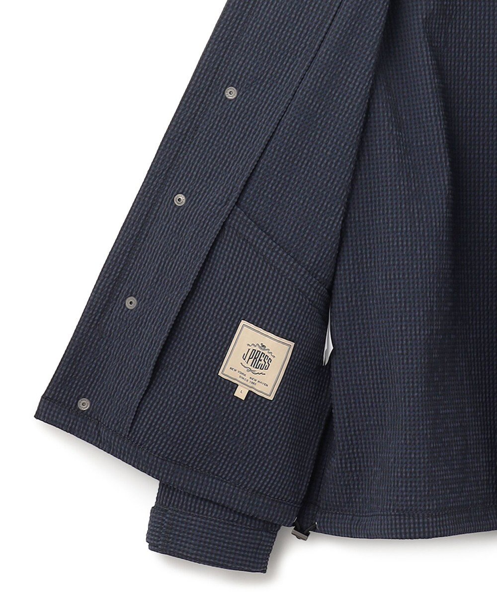 J.PRESS MEN ハイパワーストレッチサッカー ハーバーブルゾン 