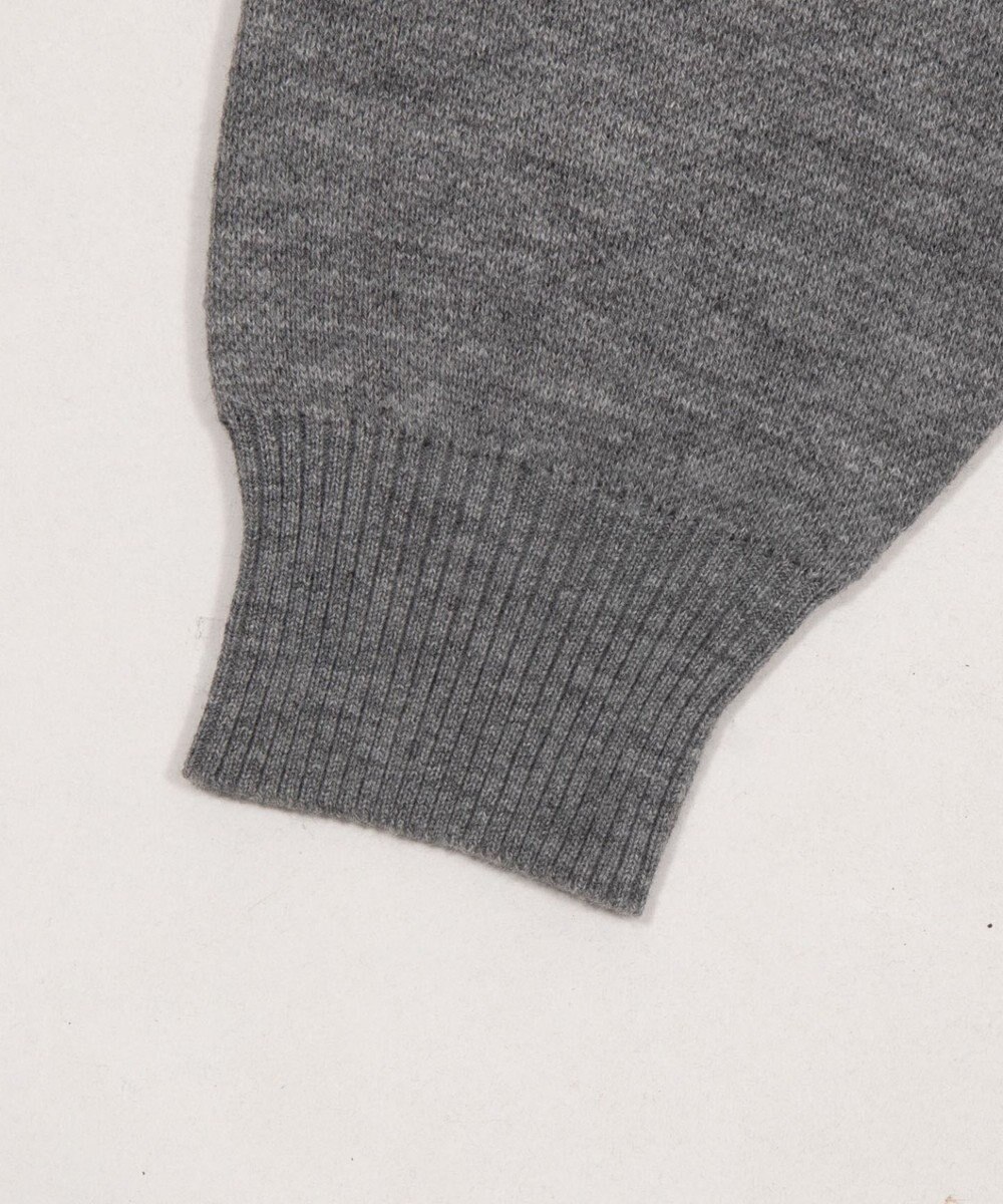 WEGO グラフィックジャガードニットZIPパーカー 