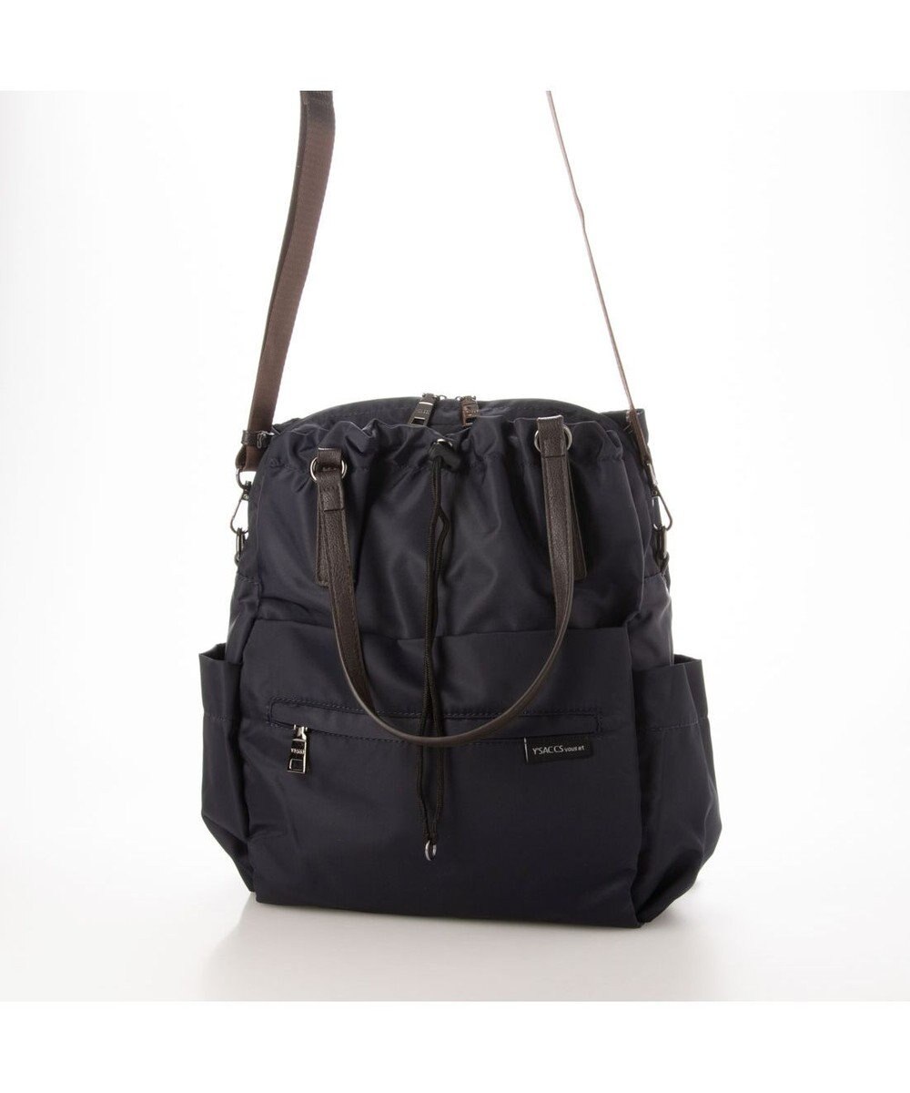 Y'SACCS 【Y’SACCS vous et】ポーチ付き4WAYリュック 