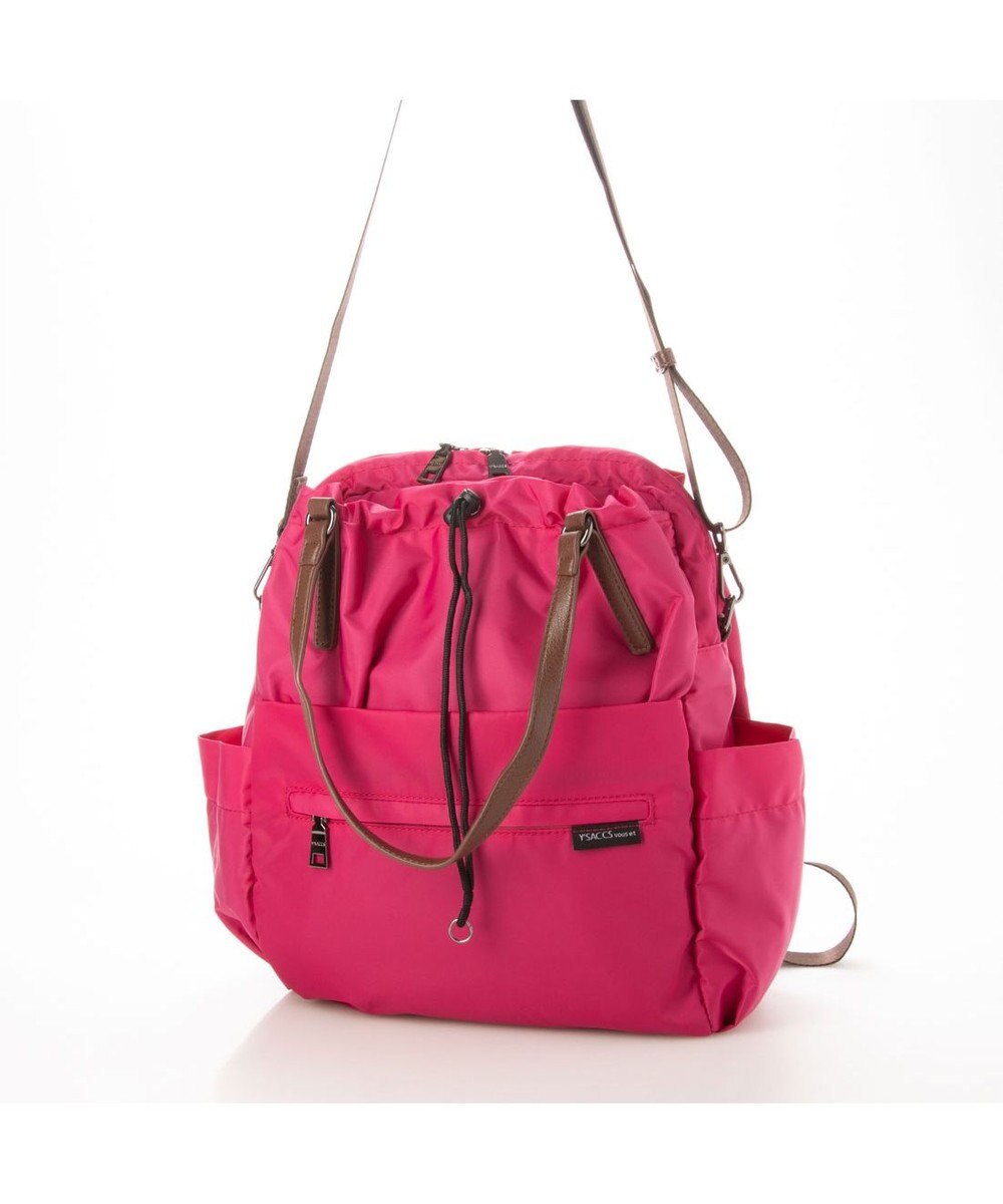 Y'SACCS 【Y’SACCS vous et】ポーチ付き4WAYリュック 
