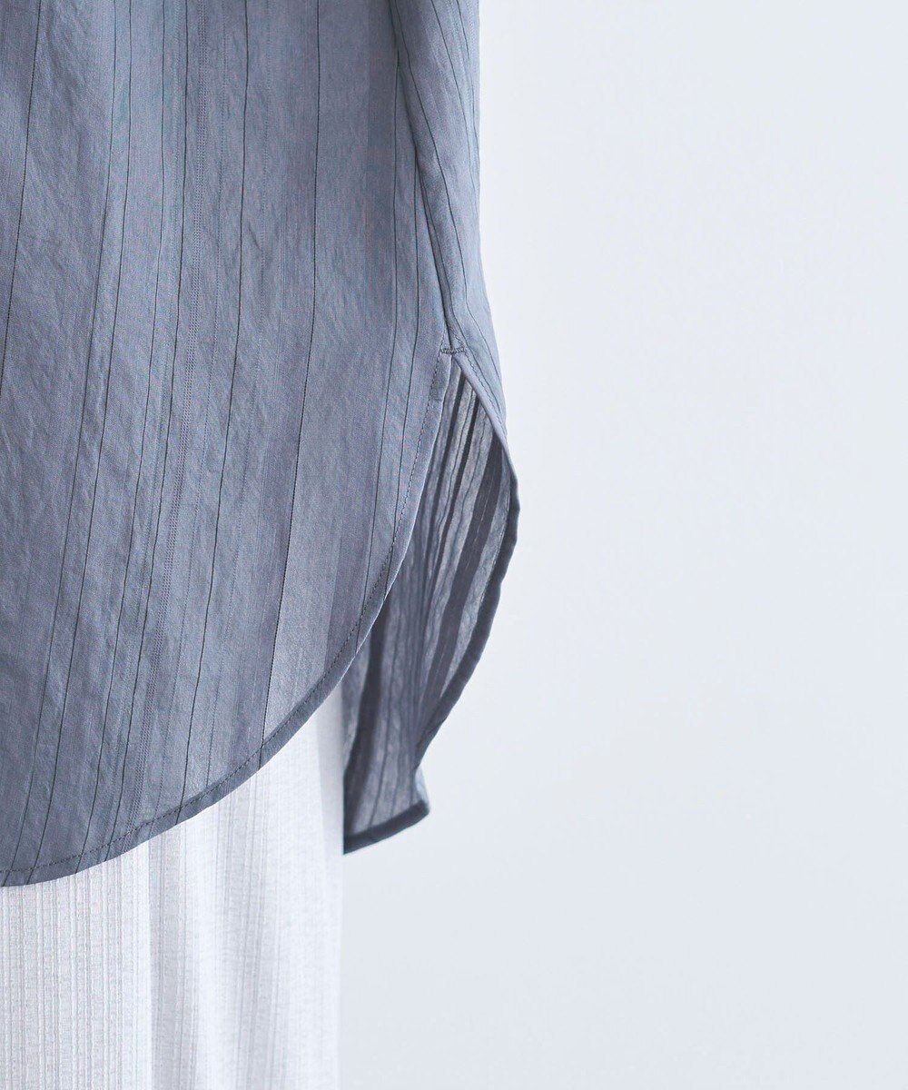 Green Parks ドロストネックフレンチスリーブブラウス 