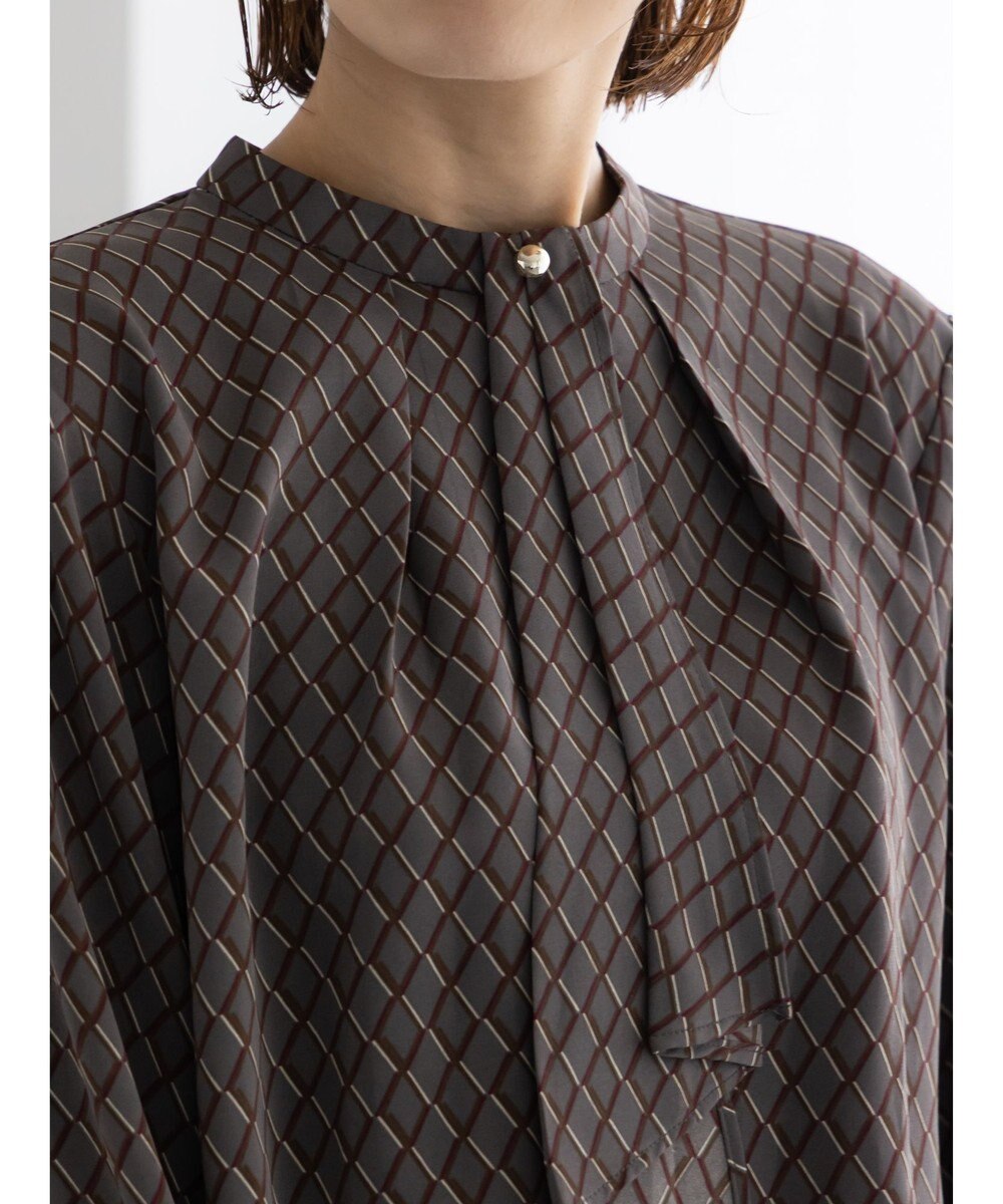 Te chichi パターンアソートボウタイブラウス 