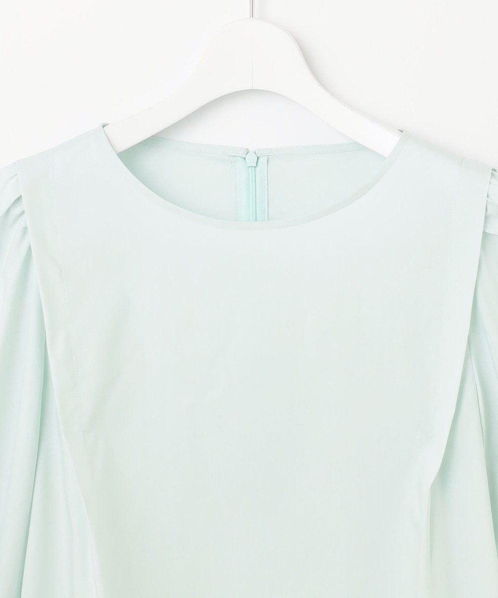 自由区 【洗える】テンセルコットンエンブロイダリープルオーバー ブラウス 