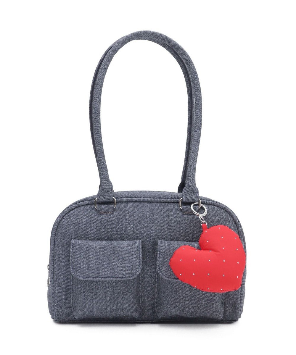 WEGO 【痛バ＆推し活】チャーム付きボストン痛バッグ 