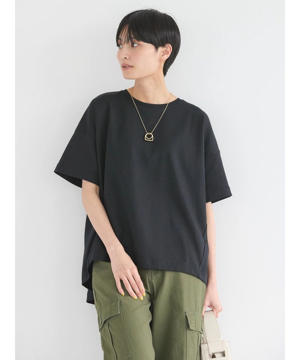 AMERICAN HOLIC 接触冷感バックタックポンチプルオーバー 