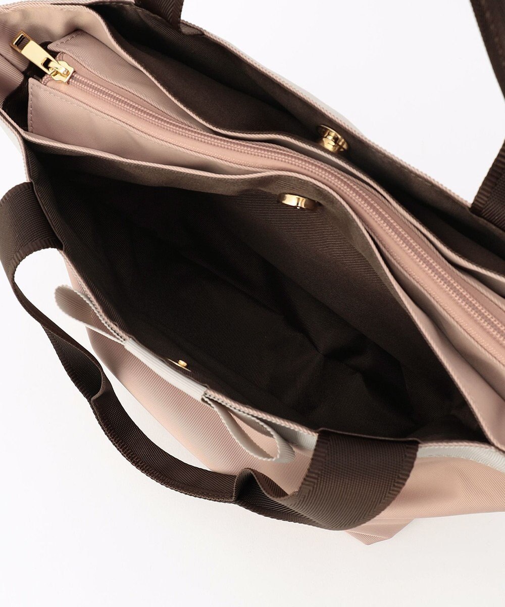 UNBILLION cachecache WEB限定ナイロンリボントートバッグS 