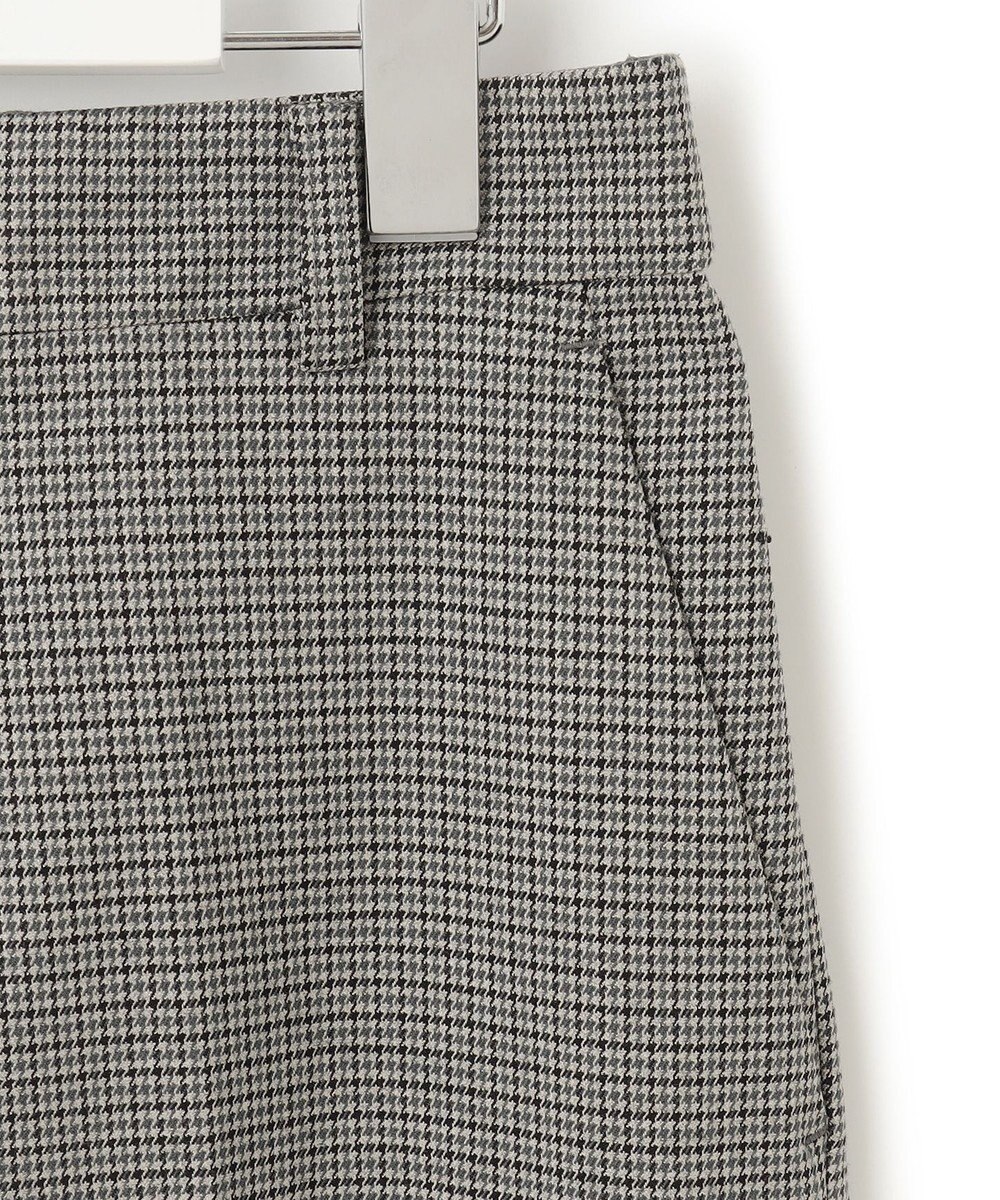 23区 【洗える】チェックストレッチ ワイドパンツ 