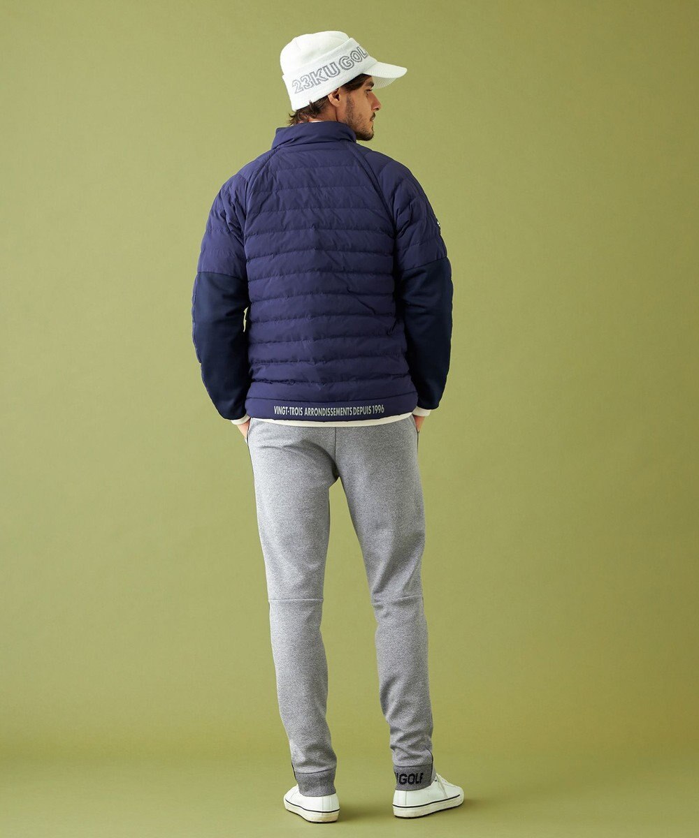 23区GOLF 【MEN】【防風/撥水/ストレッチ】【袖取り外しで2WAY】キルティング ブルゾン 