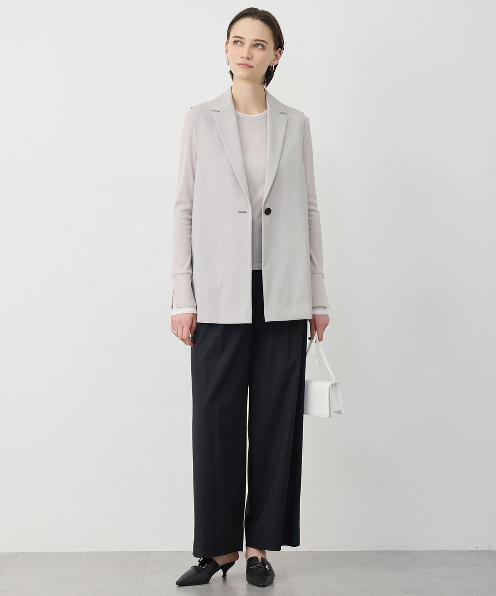 ICB L 【先行予約】LooseWeave バックスリットジレ 