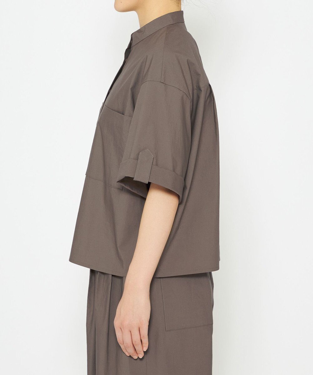 uncrave 【洗濯機洗い可】カラータイプライター ショートシャツ（uncrave WHITE） 