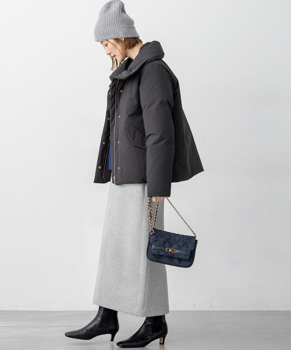 23区 S 【洗える】コットンエアーダンボール Iライン スカート 