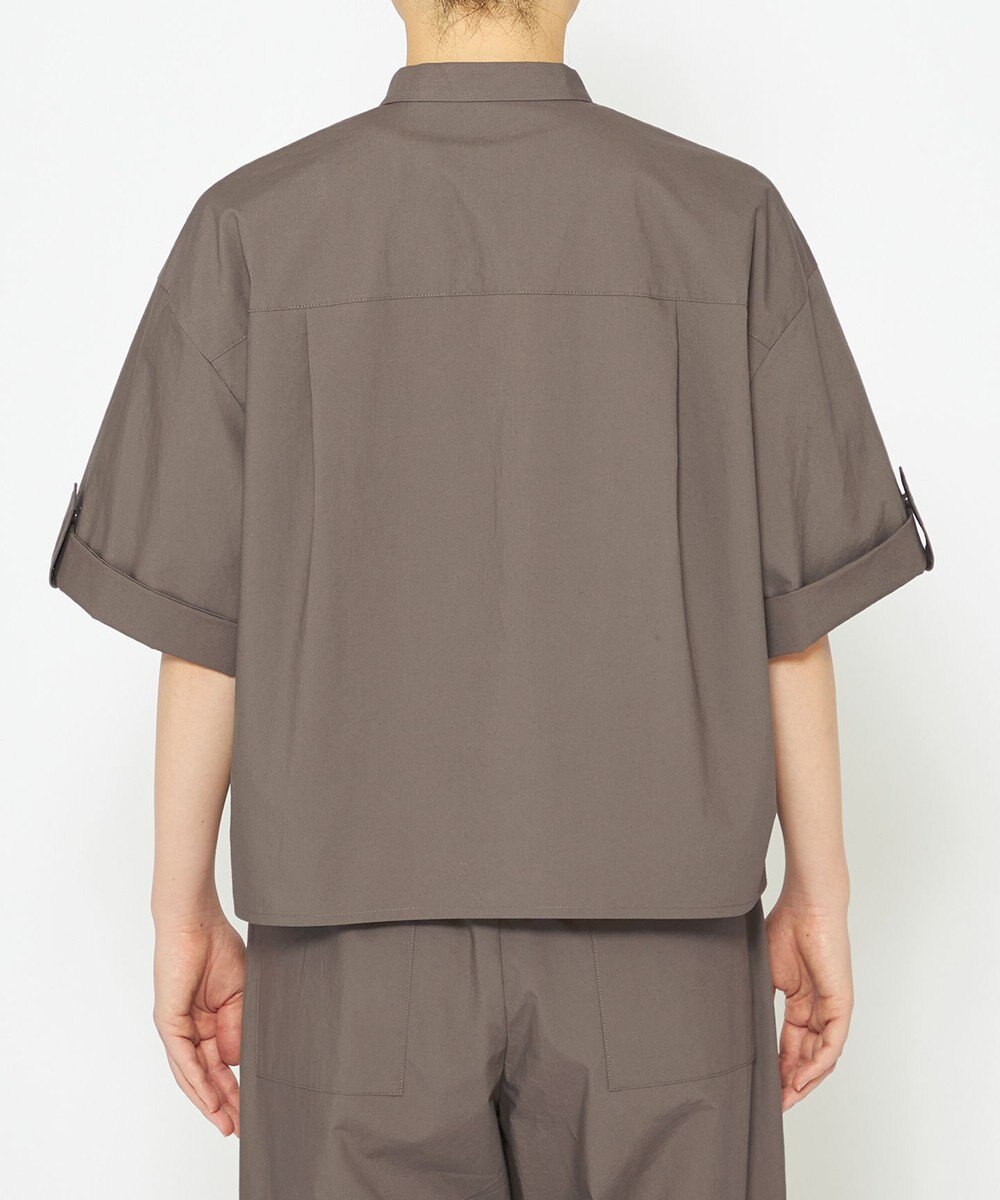 uncrave 【洗濯機洗い可】カラータイプライター ショートシャツ（uncrave WHITE） 