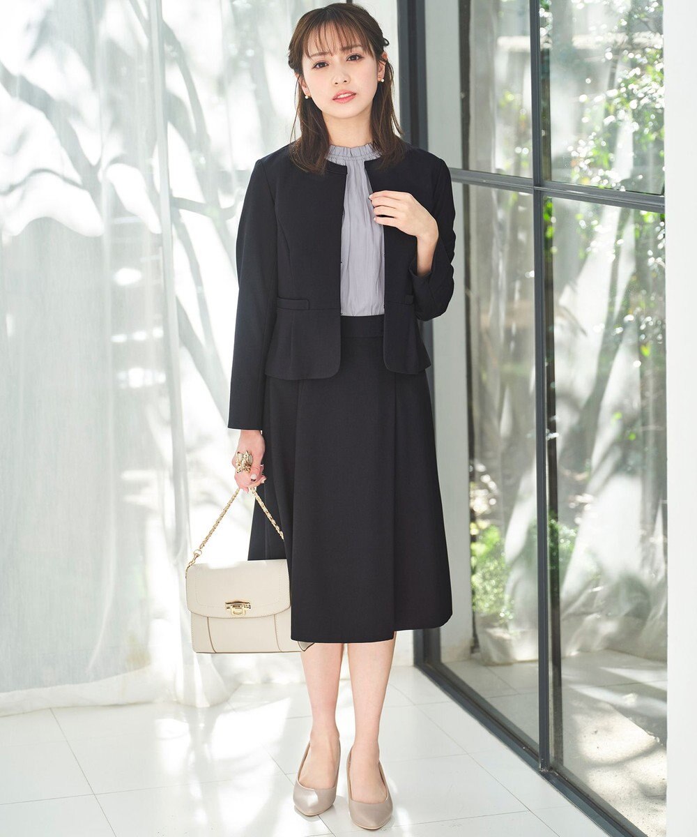 ANY SIS S 【低身長企画】ライトドビー スカート 