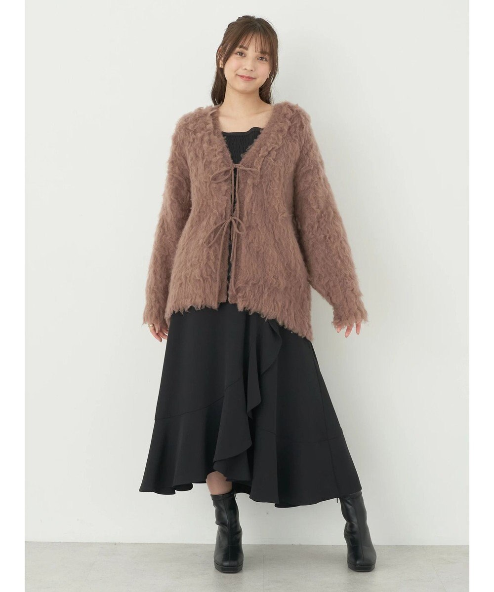 earth music&ecology ラッフルフリルイレヘムスカート 