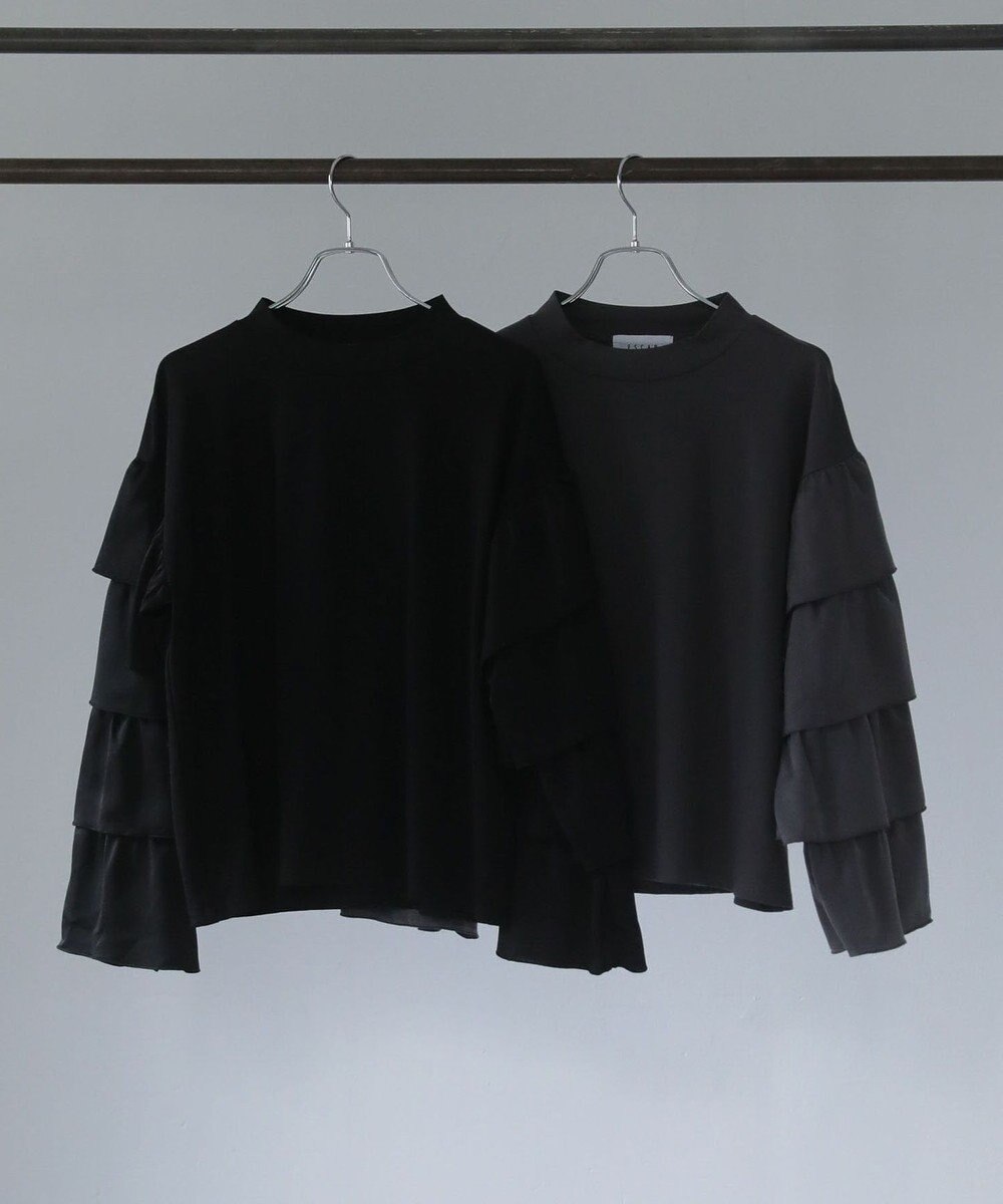 Green Parks ■ＥＳＣＡＲ　フリルスリーブプルオーバー 