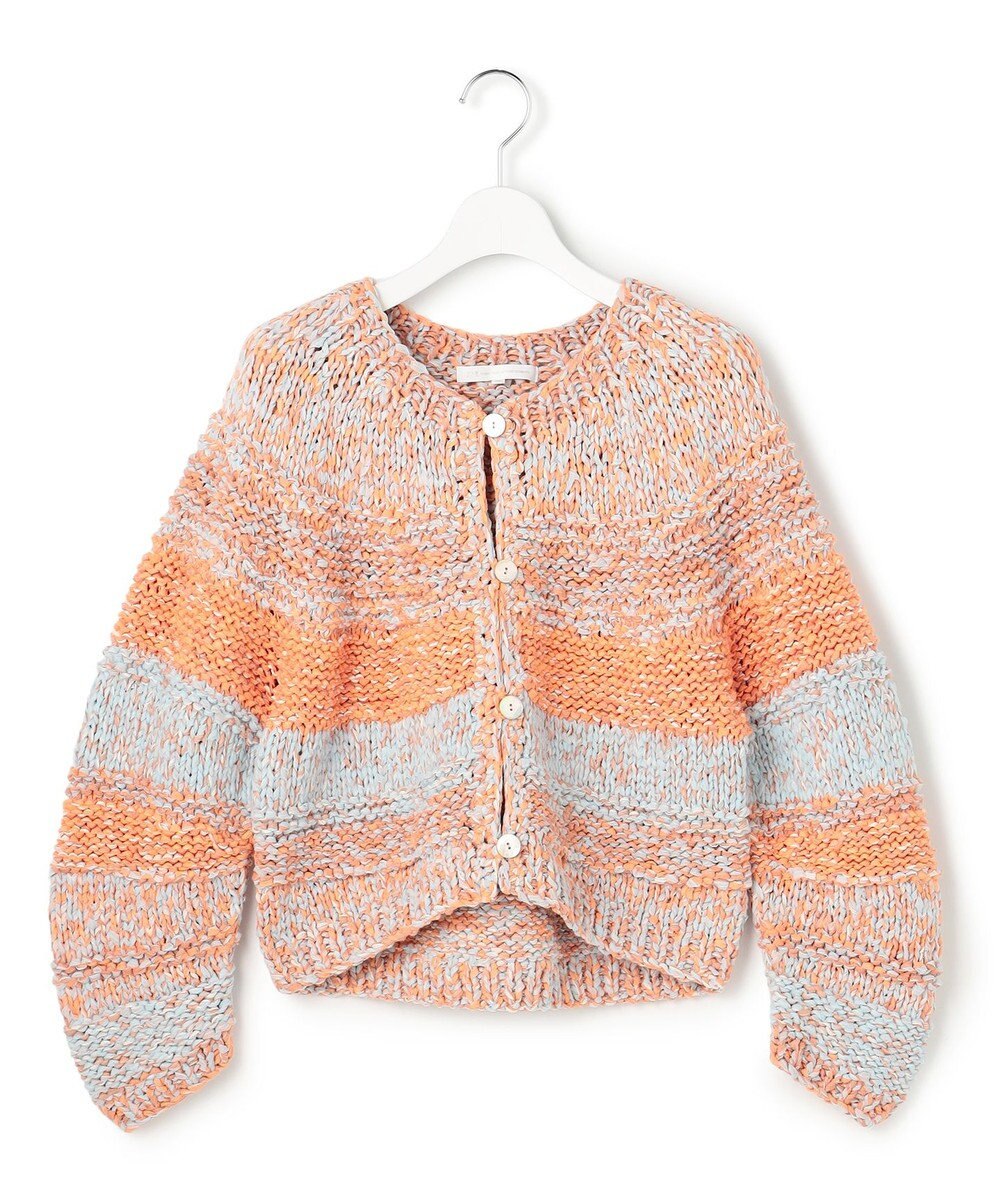 23区 【GOLD LABEL】ファンシーミックスハンドニット カーディガン 