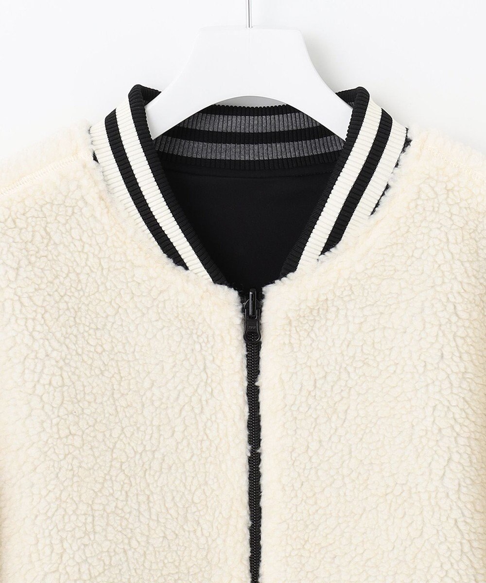 PW CIRCULUS 【MEN】【撥水/防風】リバーシブル ボア ジップアップ ブルゾン 