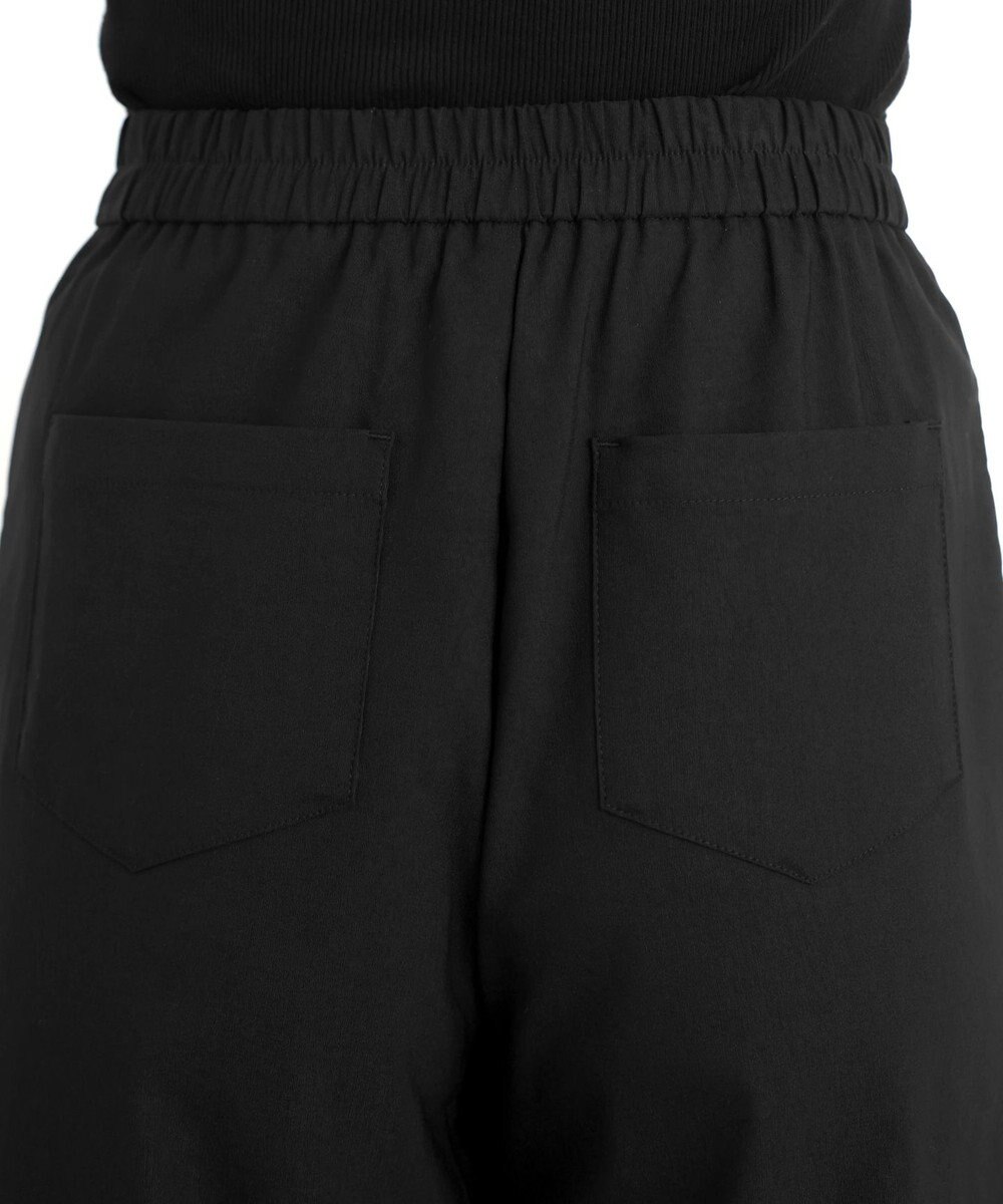 Tiaclasse ストレッチタックワイドパンツ 