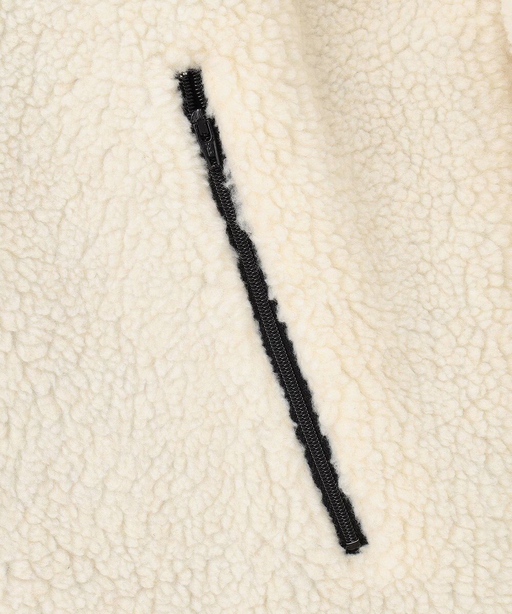 PW CIRCULUS 【MEN】【撥水/防風】リバーシブル ボア ジップアップ ブルゾン 