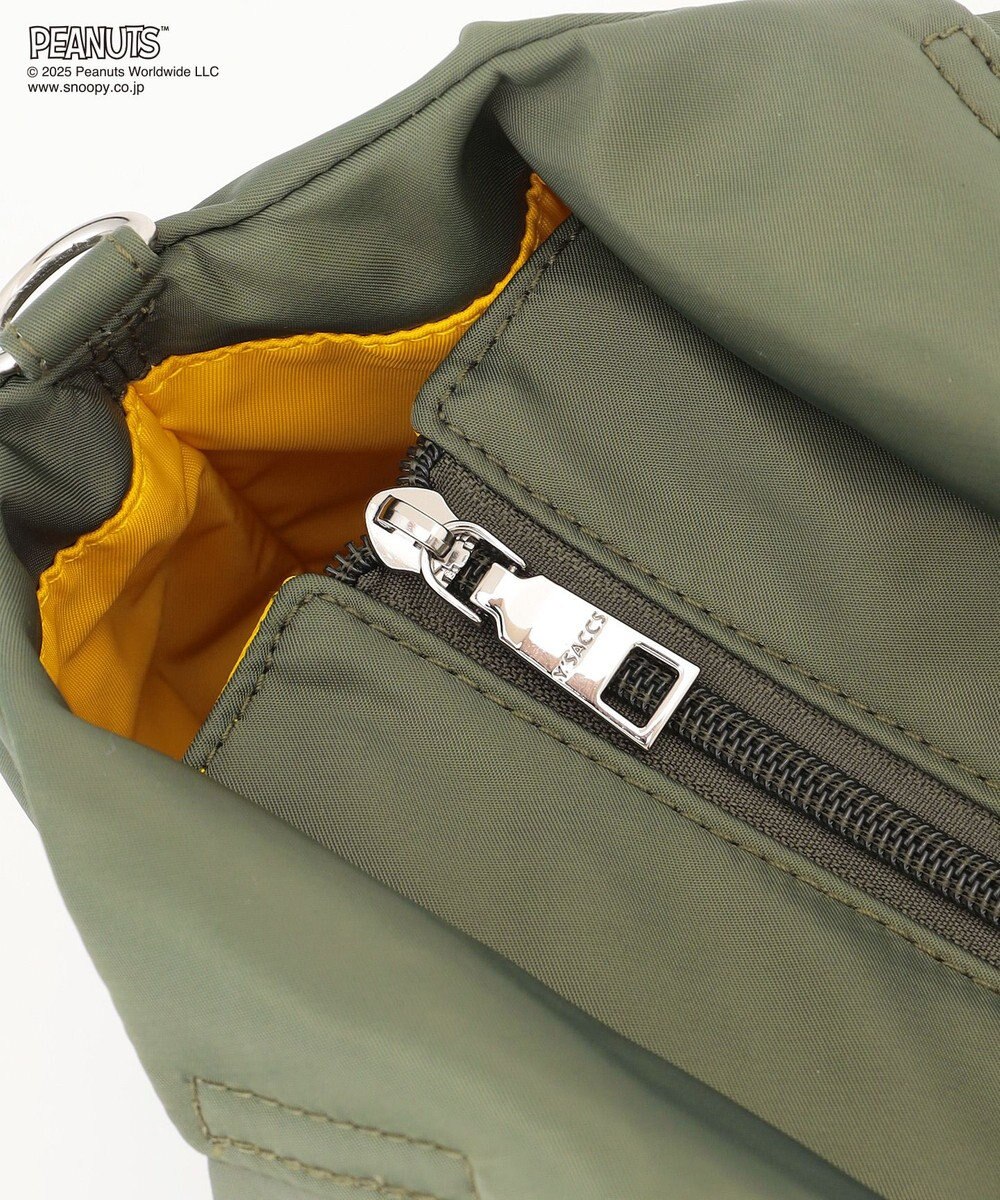 Y'SACCS SNOOPYデザイン サイドギャザー2wayトート　Mサイズ(スケートボード） 
