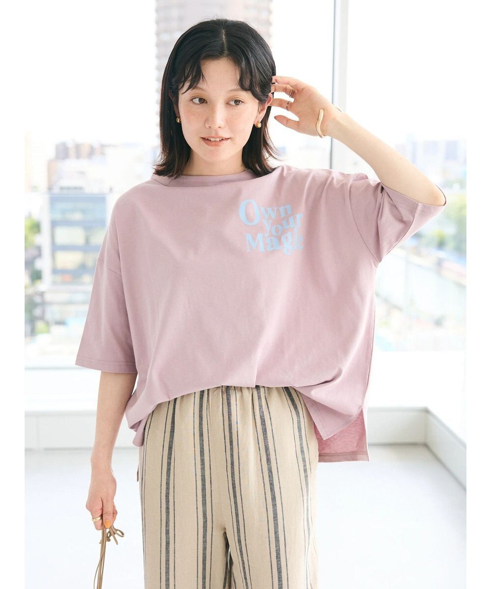 CRAFT STANDARD BOUTIQUE シルケット天竺　ロゴＰＴボトルネックＰＯ　５／Ｓ 