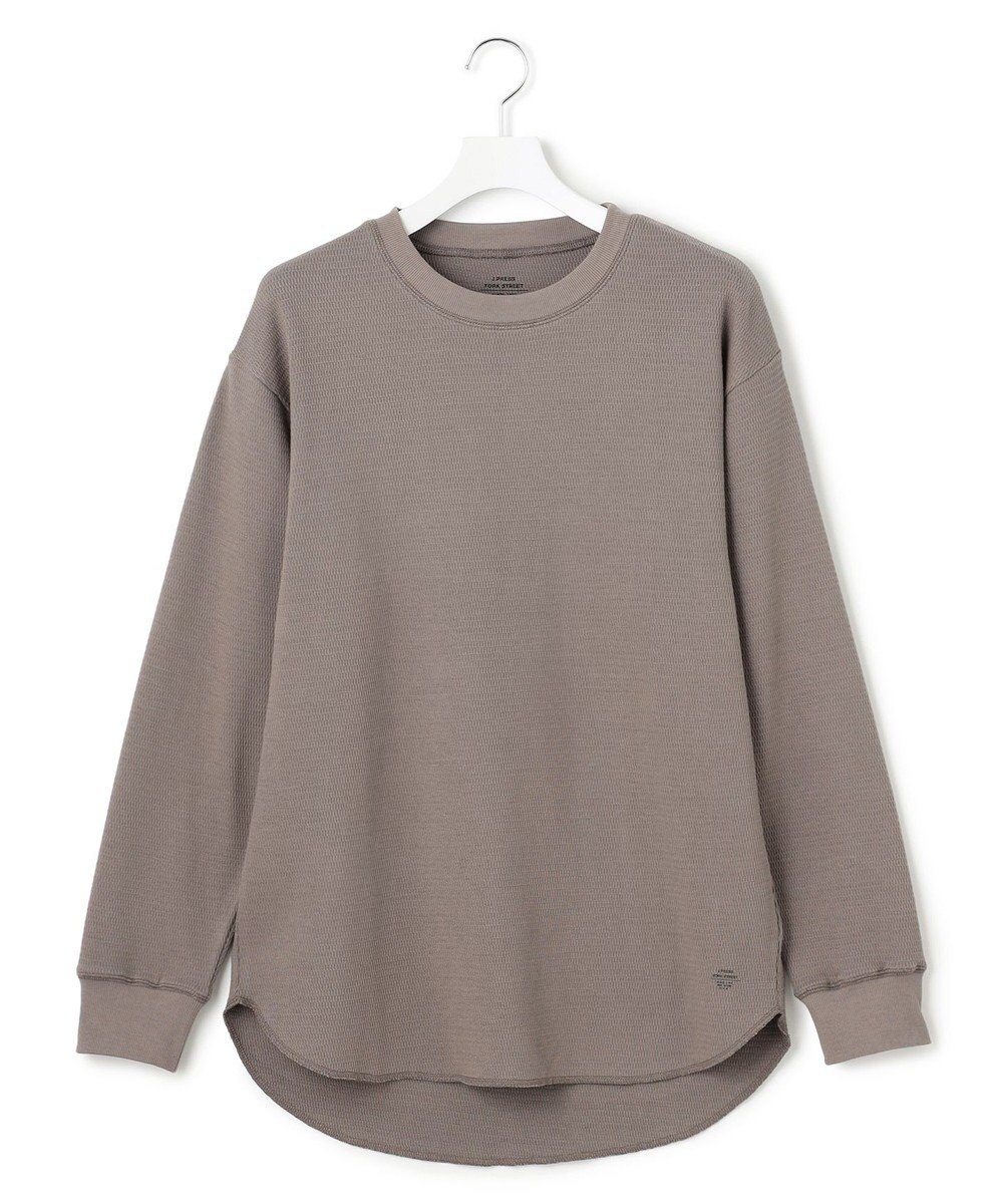 J.PRESS YORK STREET 【UNISEX】ハニカムワッフル Tシャツ 