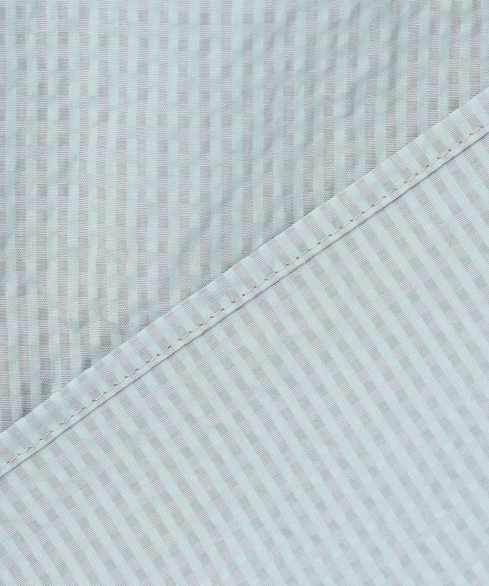 J.PRESS LADIES 【洗える】アセテートレーヨンコットンチェック ペプラム ブラウス 