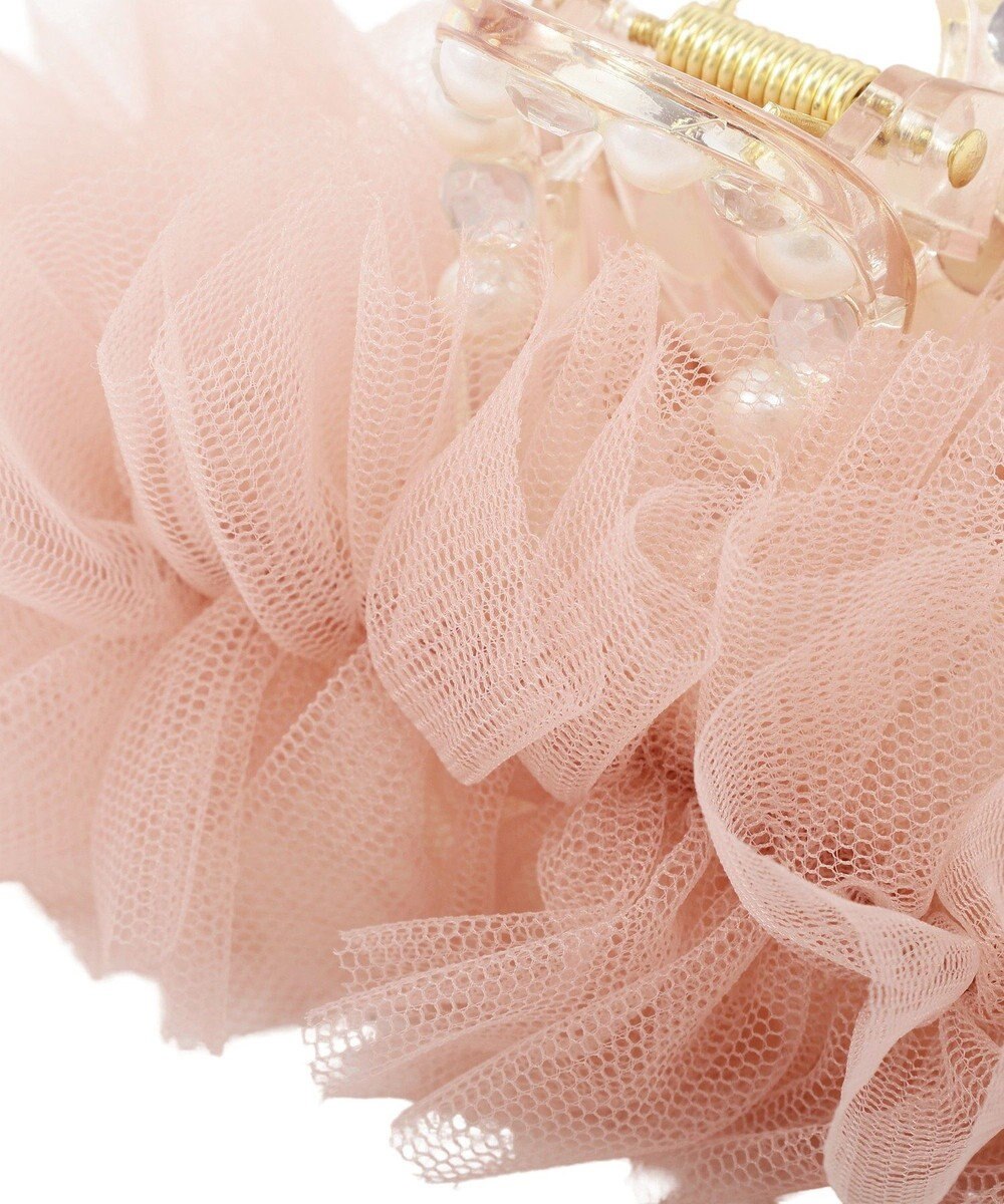 Maison de FLEUR チュールビジューバンスクリップ 