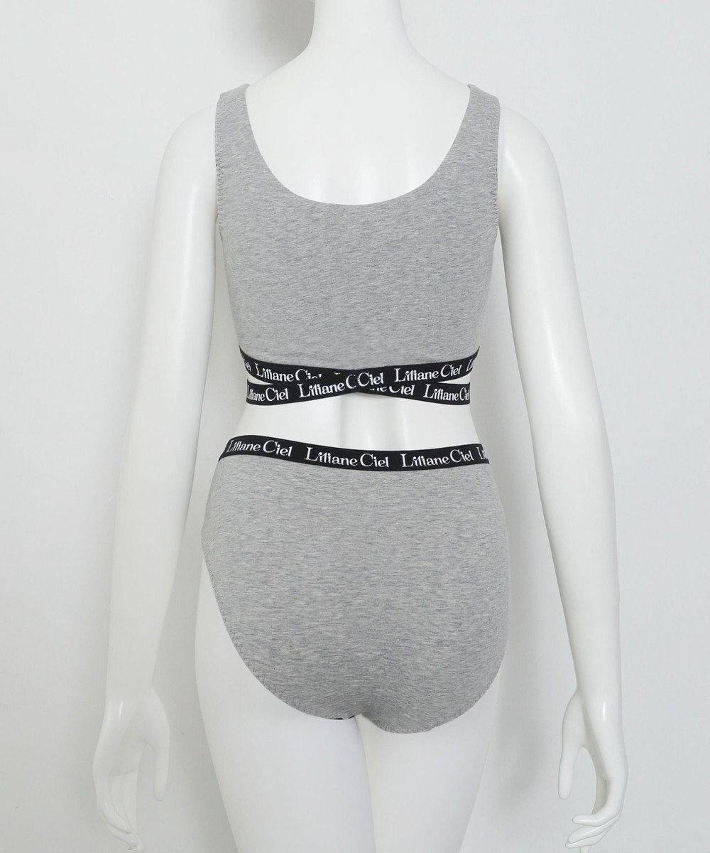 WEGO 【ハーフトップ＆ショーツセット】Liliane　Ciel　クロスロゴ 