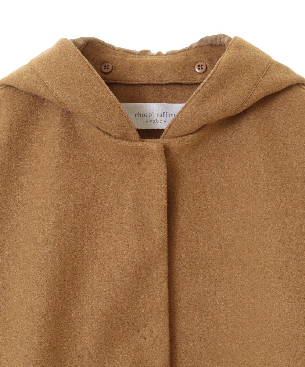 Green Parks フード取り外しハーフコート 