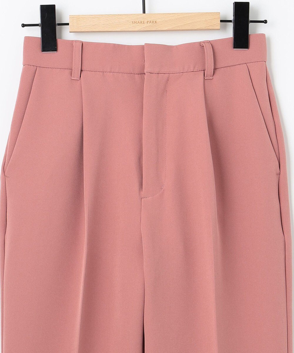 SHARE PARK LADIES 【洗える】ダブルクロスストレッチパンツ 