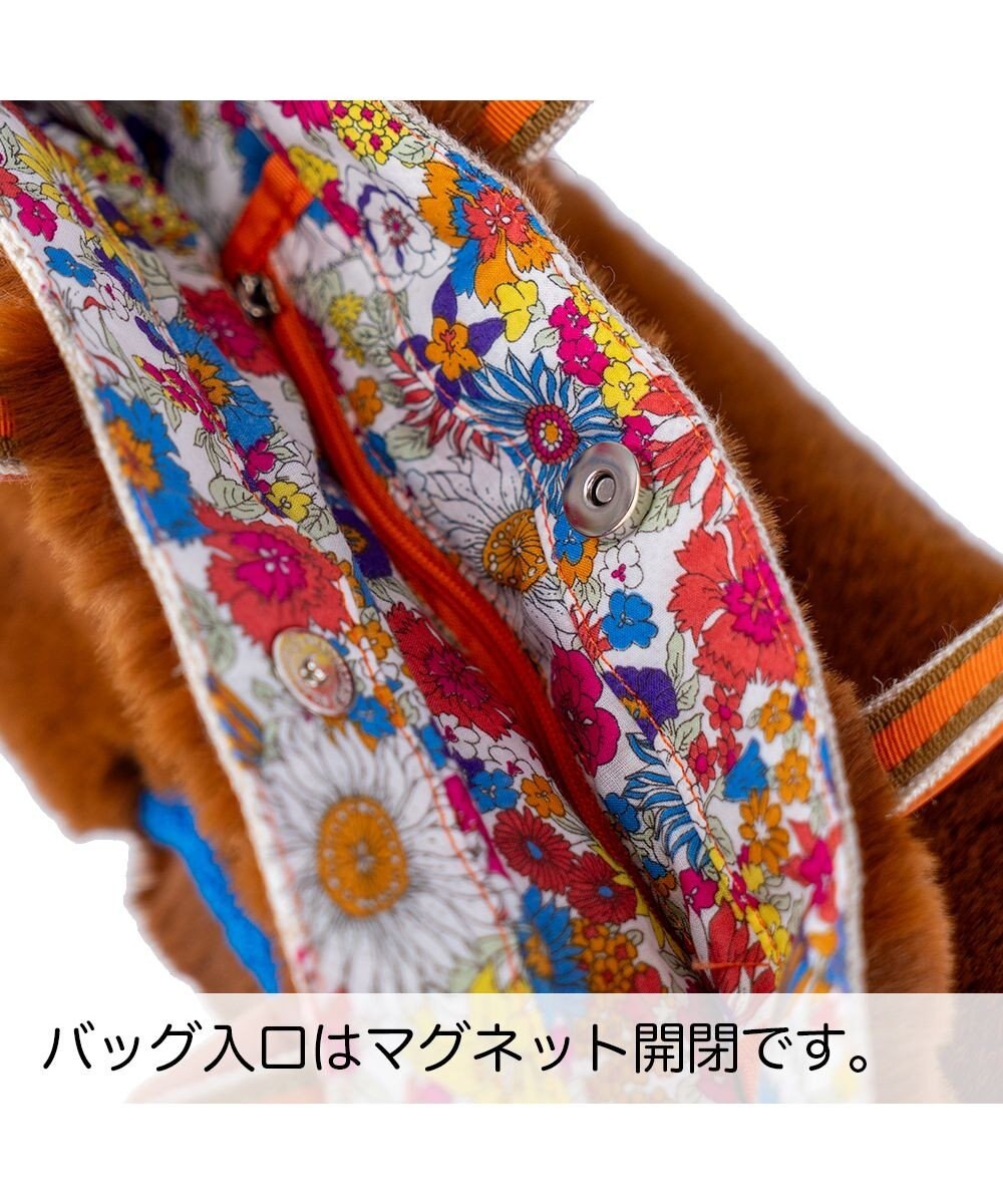 tsumori chisato CARRY キラネコファー ハンドバッグ 手提げ 