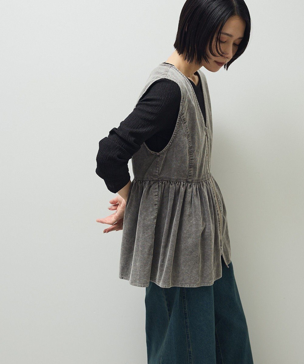 Green Parks ・ＥＬＥＮＣＡＲＥ　ＤＵＥ　ケミカルコーデュロイベスト 