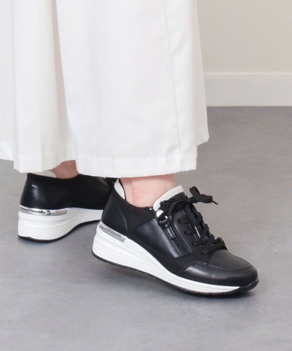 Bridget Birkin 【PARADIS COULEUR】サイドジップヒールアップスニーカー 