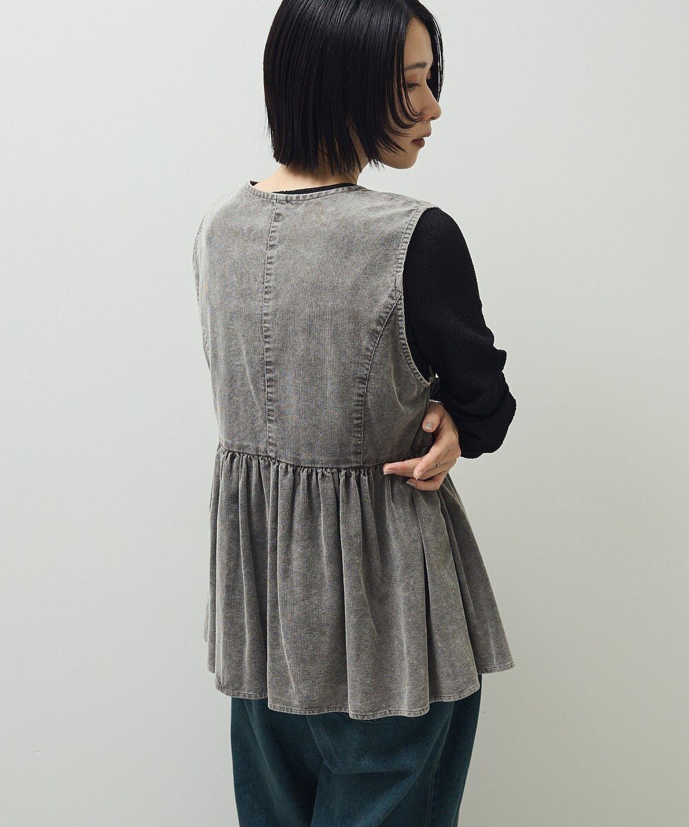 Green Parks ・ＥＬＥＮＣＡＲＥ　ＤＵＥ　ケミカルコーデュロイベスト 