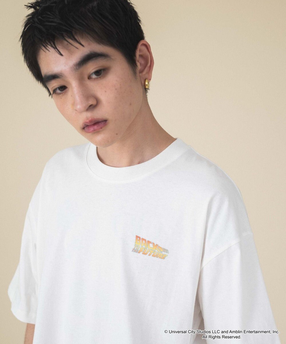 WEGO 【新柄追加/BACK　TO　THE　FUTUR/ユニセックス着用ITEM/SMLサイズ展開】BACK　TO　THE　FUTURE　グラフィックT（S） 