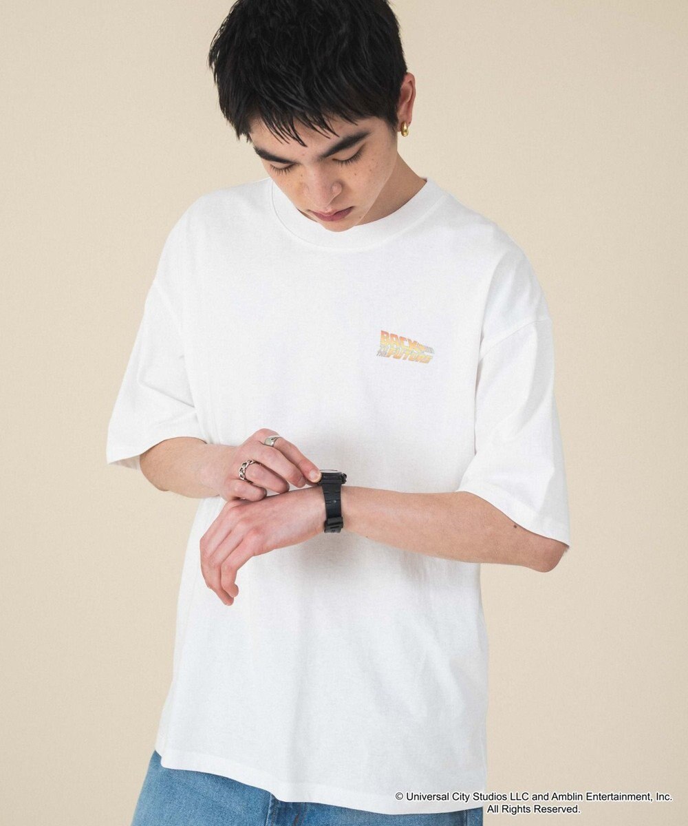 WEGO 【新柄追加/BACK　TO　THE　FUTUR/ユニセックス着用ITEM/SMLサイズ展開】BACK　TO　THE　FUTURE　グラフィックT（S） 