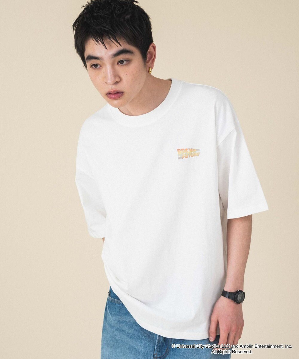 WEGO 【新柄追加/BACK　TO　THE　FUTUR/ユニセックス着用ITEM/SMLサイズ展開】BACK　TO　THE　FUTURE　グラフィックT（S） 