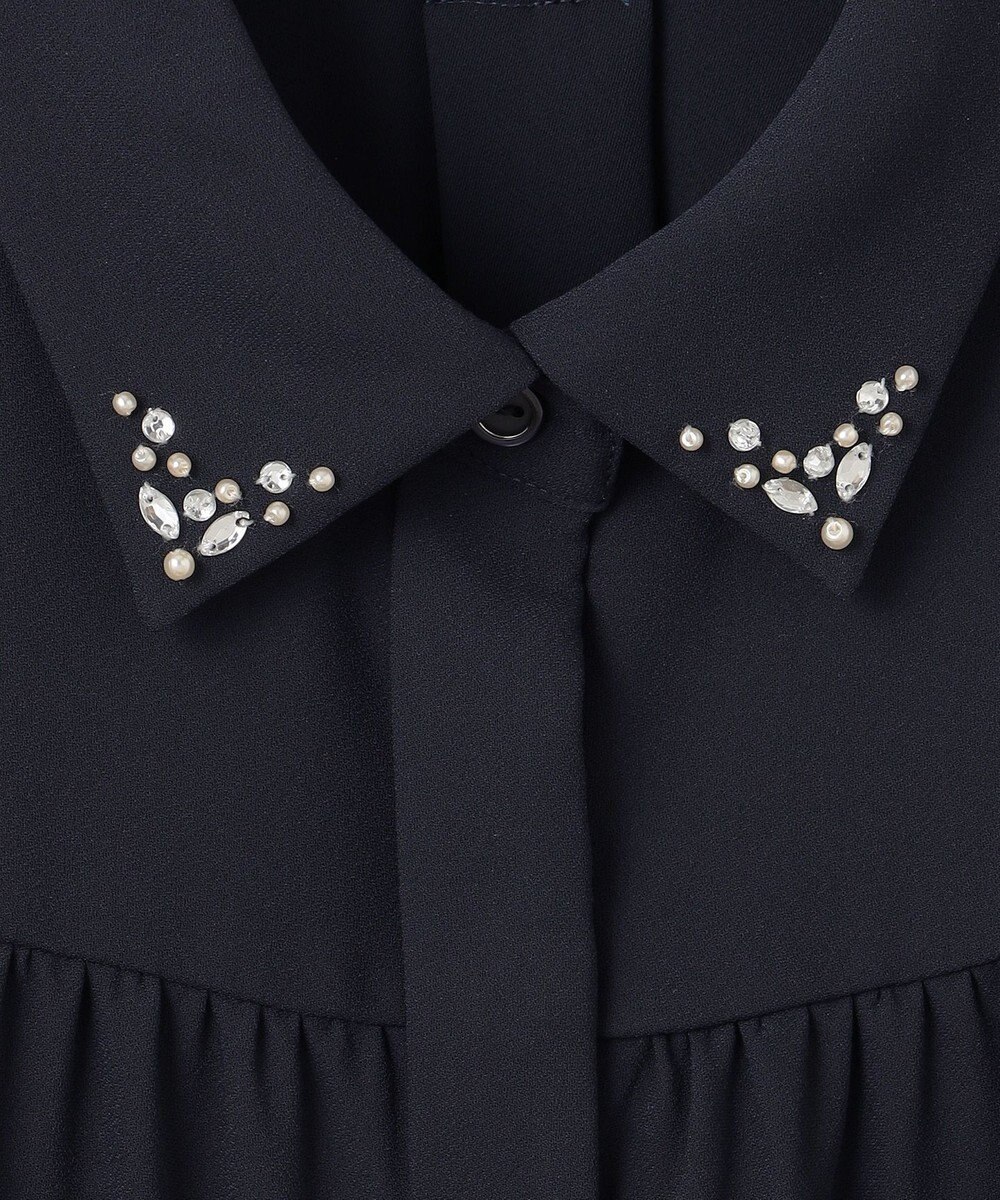 ANY SIS 【洗える】ビジュー ブラウス 